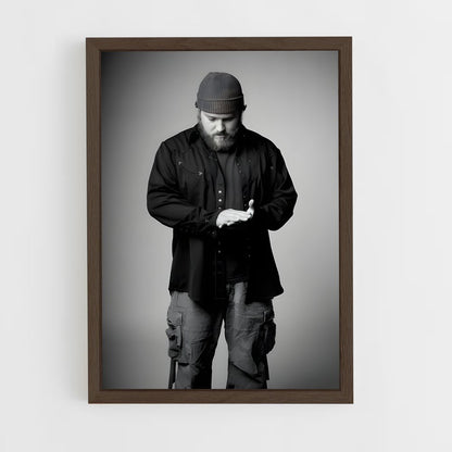 ap-zac brown band-2 cadre Bois foncé