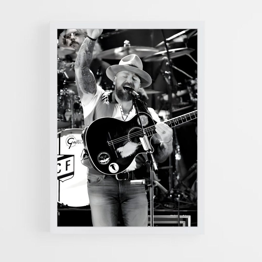 ap-zac brown band-4 cadre Blanc