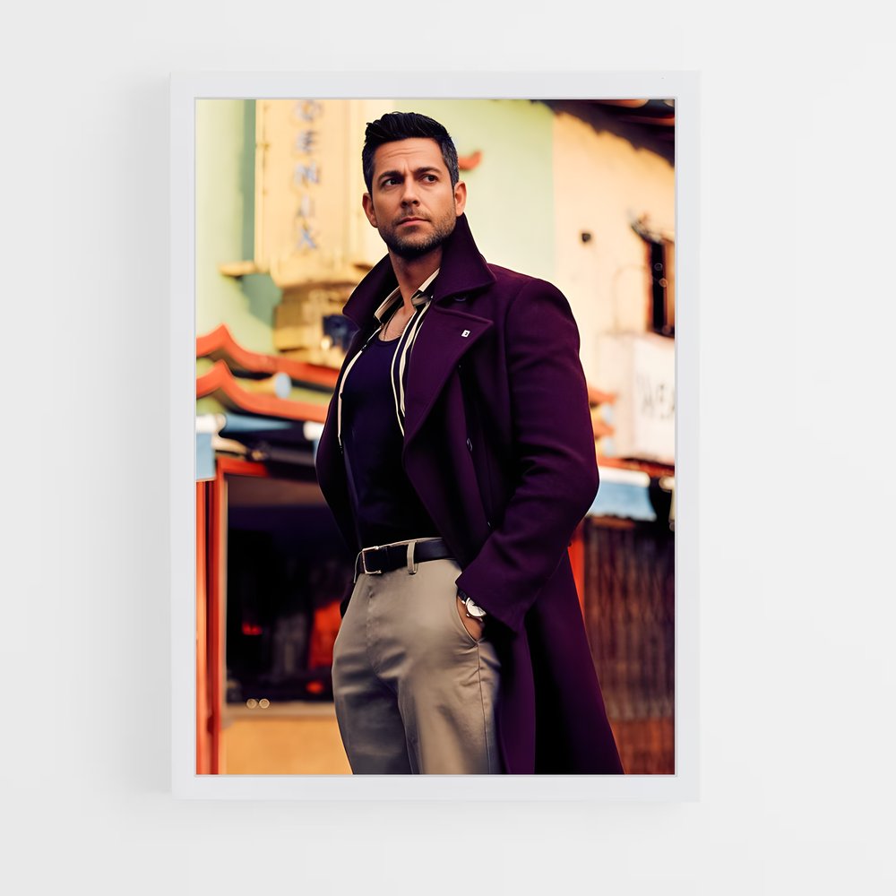 ap-zachary levi-4 cadre Blanc