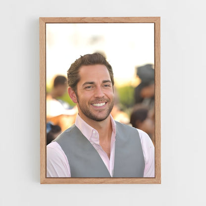 ap-zachary levi-7 cadre Bois clair