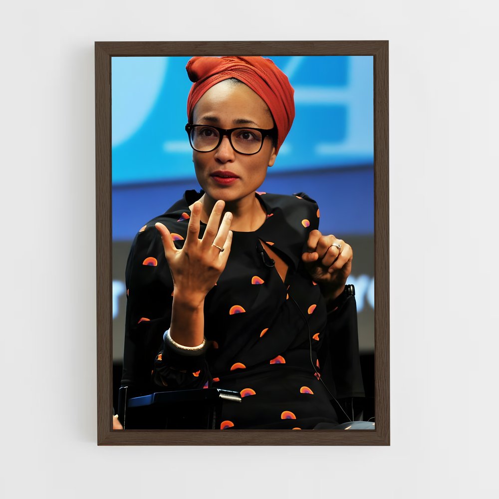 ap-zadie smith-3 cadre Bois foncé