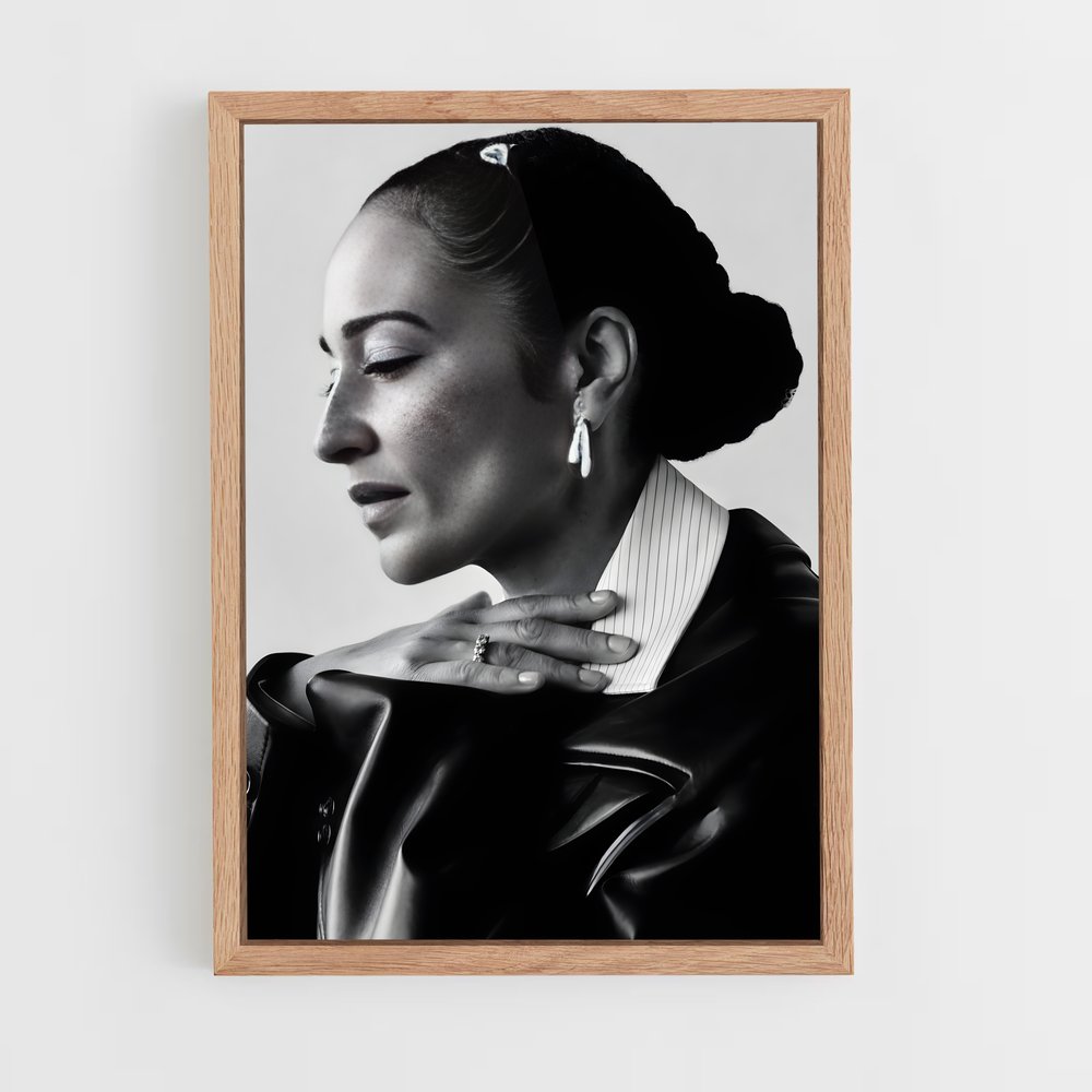 ap-zadie smith-4 cadre Bois clair