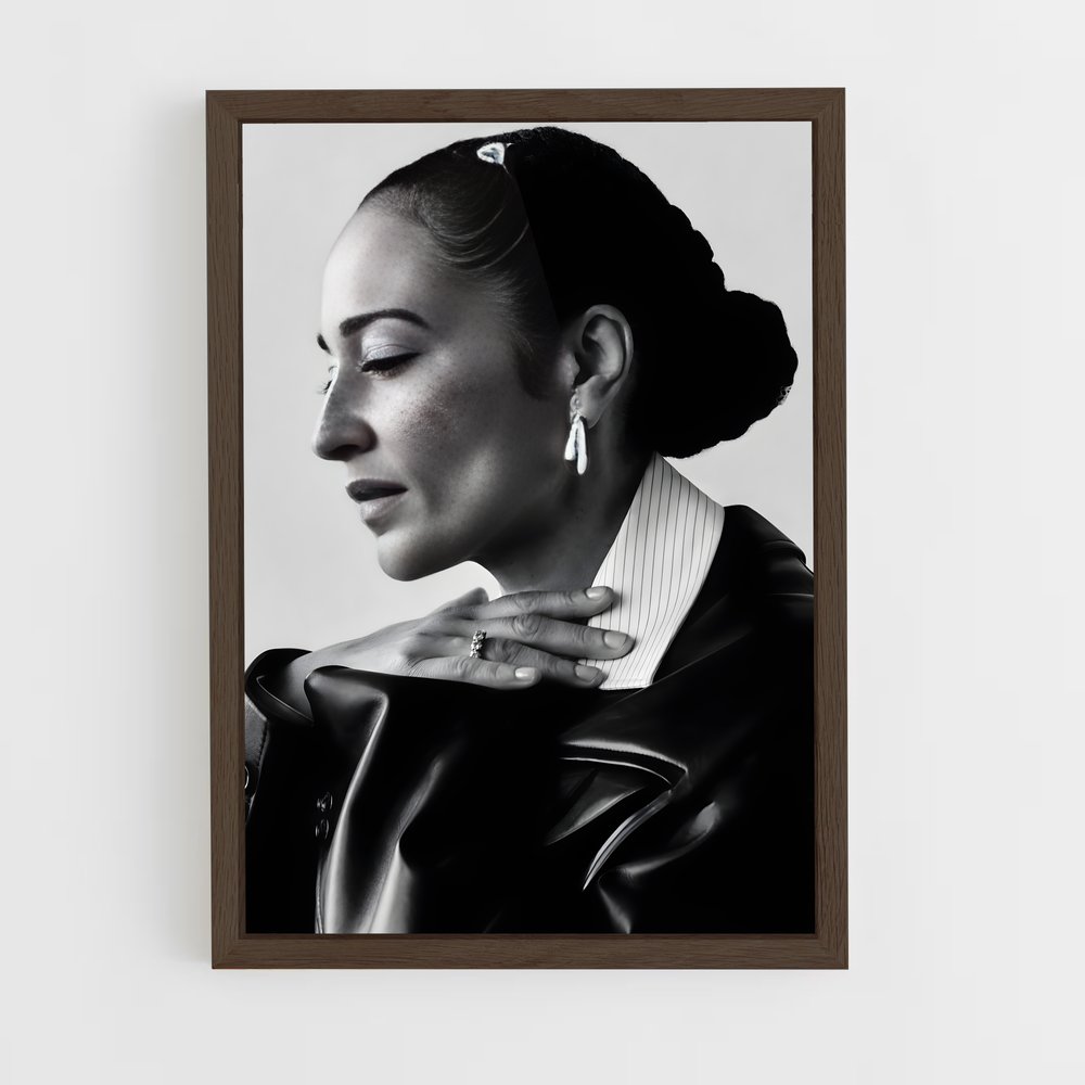 ap-zadie smith-4 cadre Bois foncé