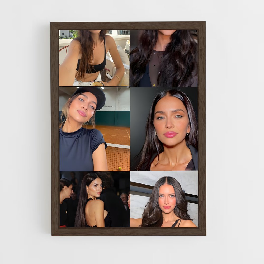 ap-zaira nara-1 cadre Bois foncé