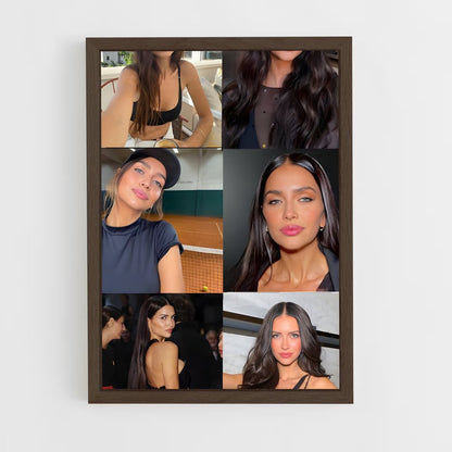 ap-zaira nara-1 cadre Bois foncé