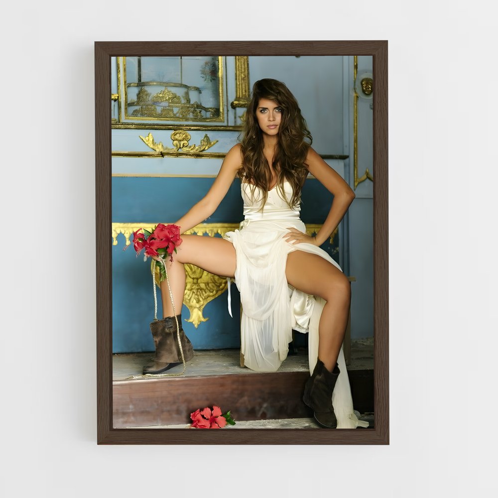 ap-zaira nara-2 cadre Bois foncé