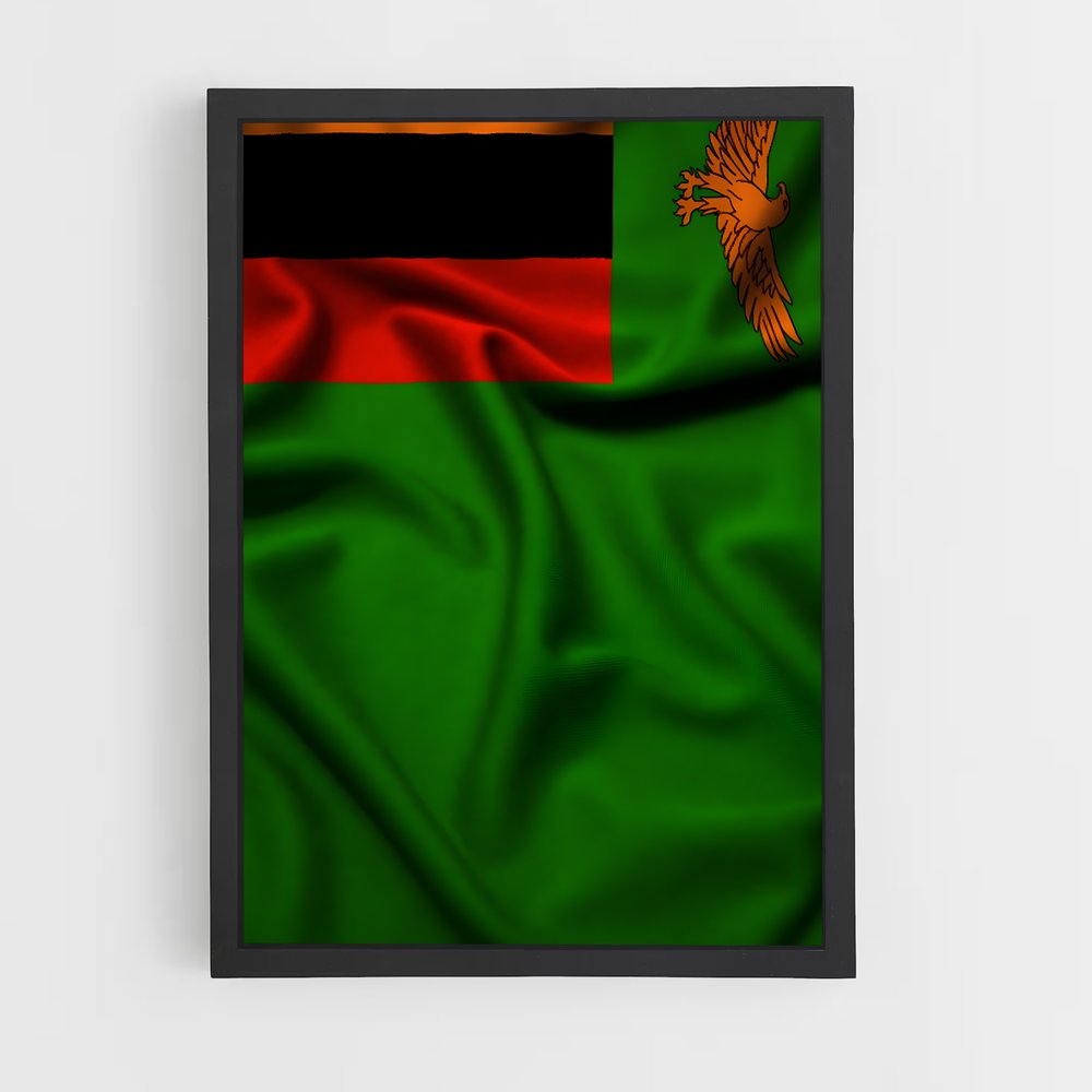 ap-zambia flag-1 cadre Noir