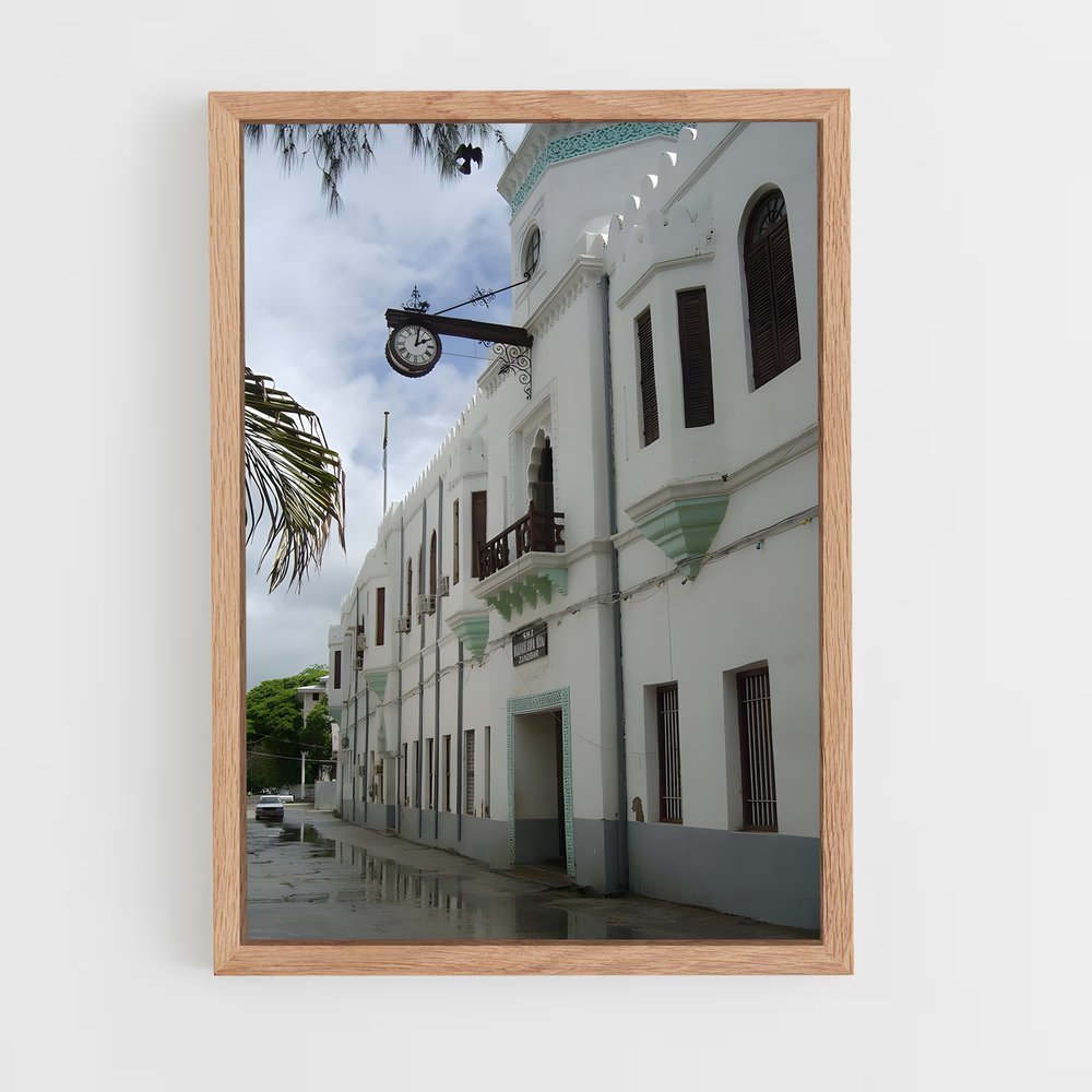 ap-zanzibar stone town-1 cadre Bois clair