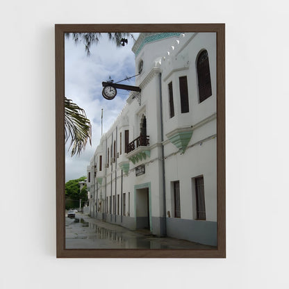 ap-zanzibar stone town-1 cadre Bois foncé