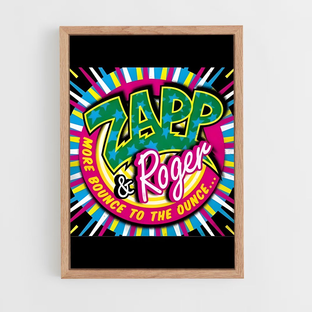 ap-zapp and roger-1 cadre Bois clair