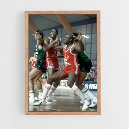 ap-zaragoza basket basketball-2 cadre Bois clair