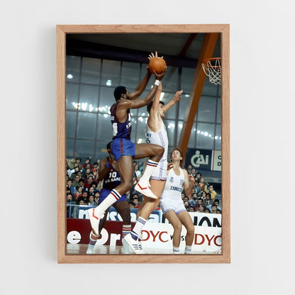 ap-zaragoza basket basketball-3 cadre Bois clair