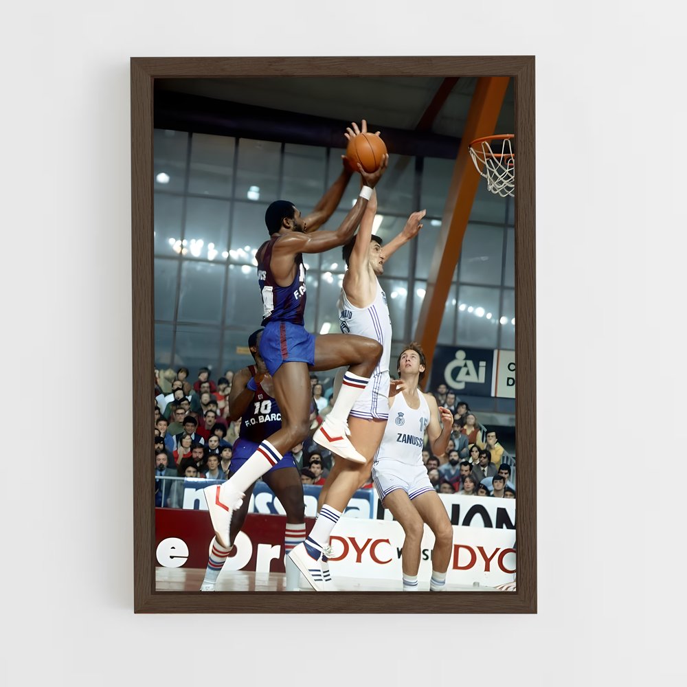 ap-zaragoza basket basketball-3 cadre Bois foncé