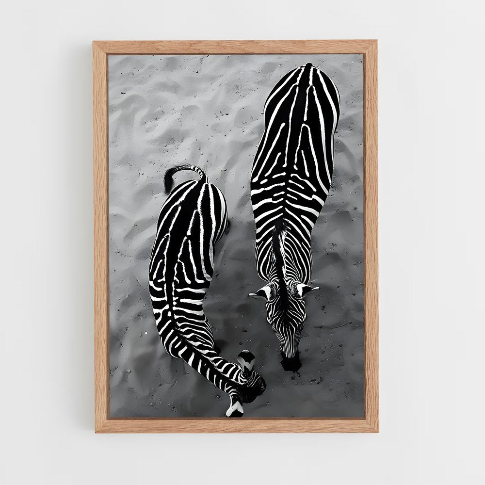 ap-zebra-4 cadre Bois clair