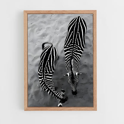 ap-zebra-4 cadre Bois clair