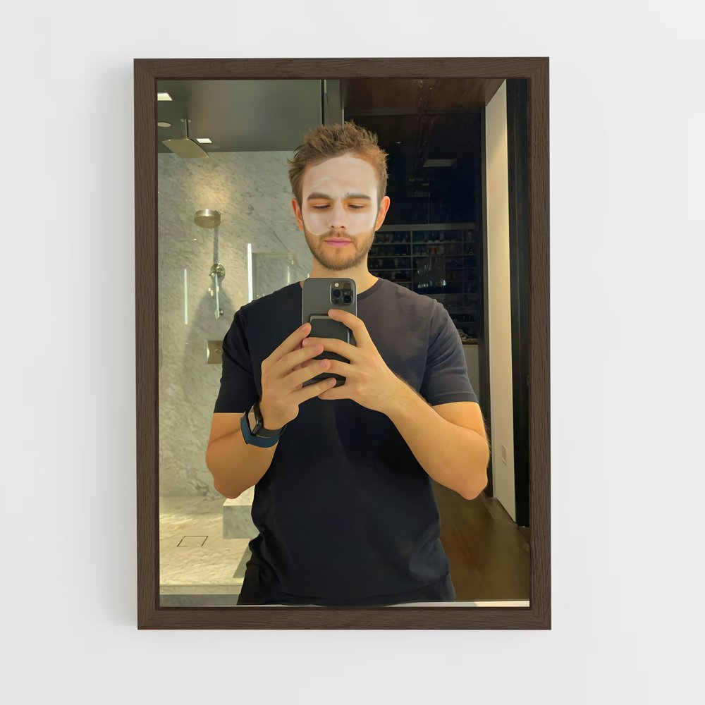 ap-zedd-4 cadre Bois foncé