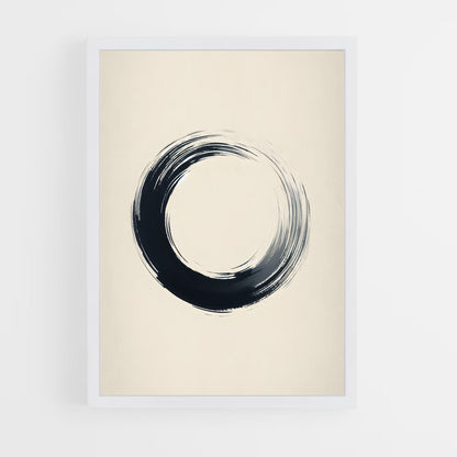 ap-zen circle enso-2 cadre Blanc