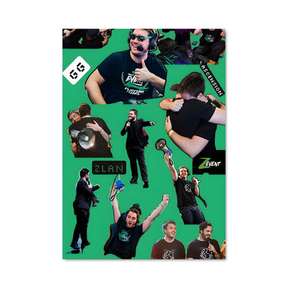Poster People in Motion