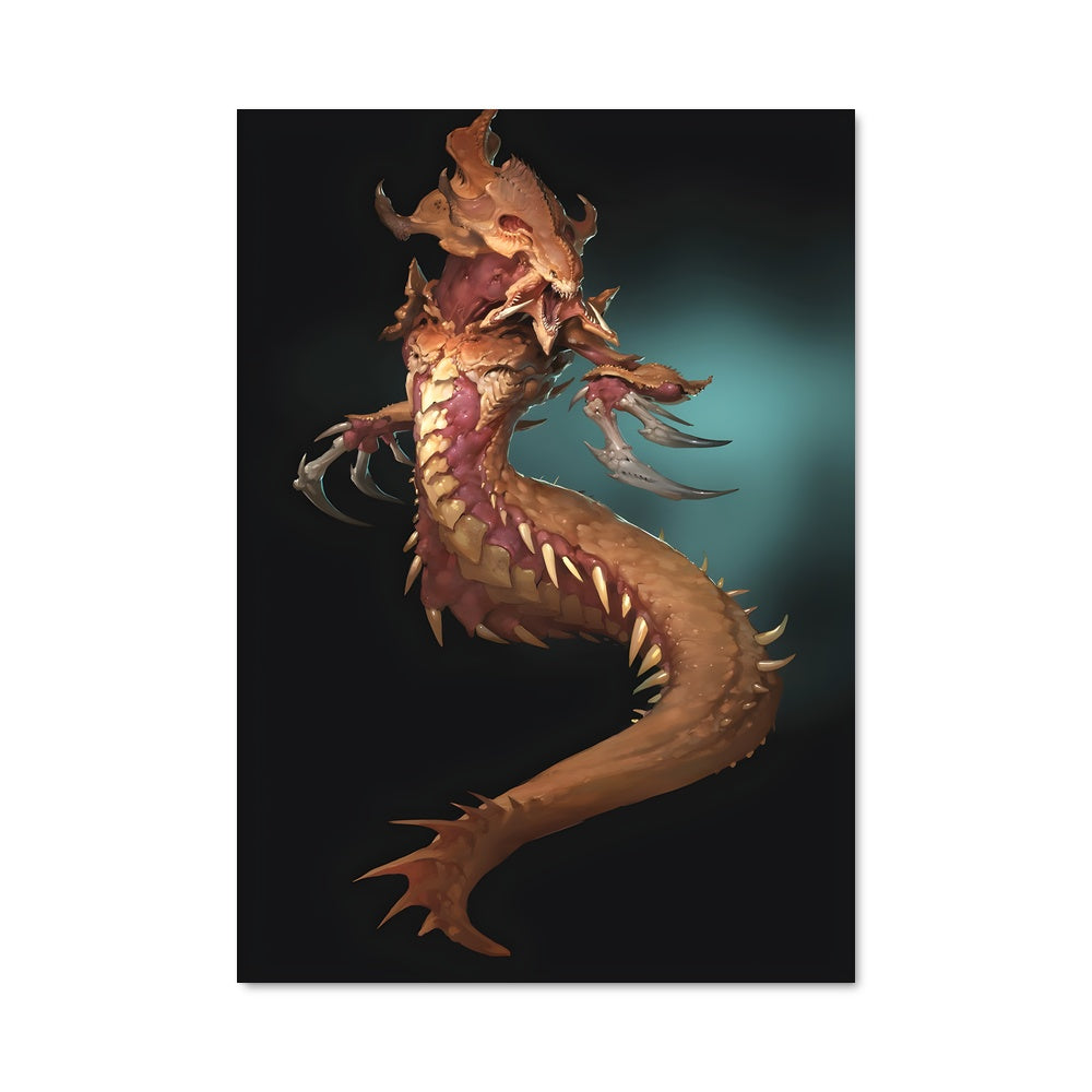 Poster Dragon Majestueux