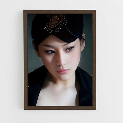 ap-zhang tongxue-1 cadre Bois foncé