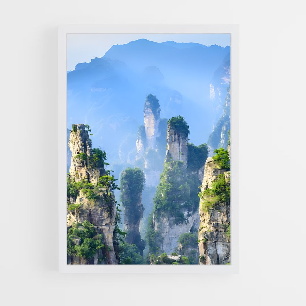 ap-zhangjiajie-3 cadre Blanc