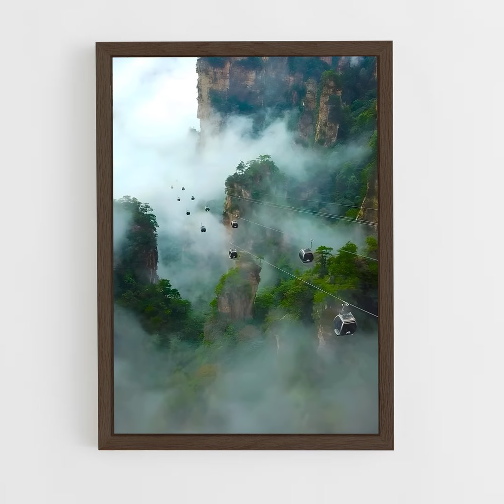 ap-zhangjiajie-4 cadre Bois foncé