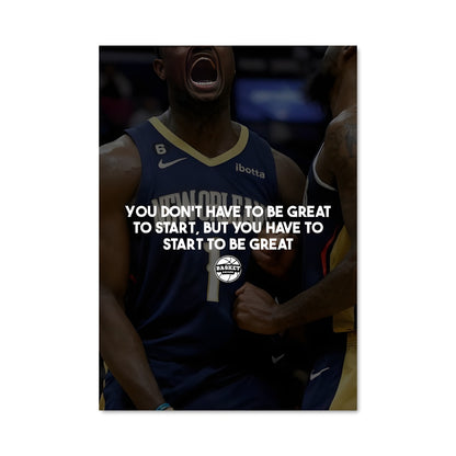 Poster Greatness Awaits