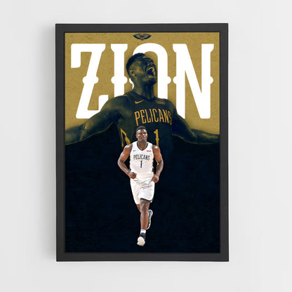 ap-zion williamson-8 cadre Noir