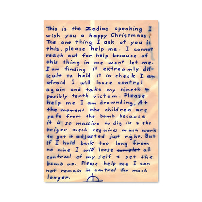 Poster Cryptogramme