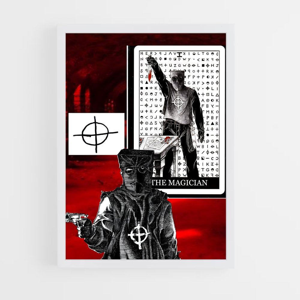 ap-zodiac killer-1 cadre Blanc
