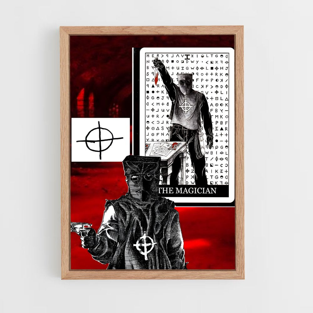 ap-zodiac killer-1 cadre Bois clair