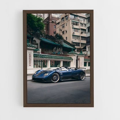 ap-zonda hp barchetta-1 cadre Bois foncé