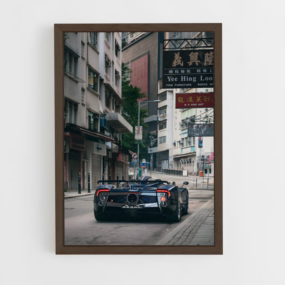 ap-zonda hp barchetta-11 cadre Bois foncé