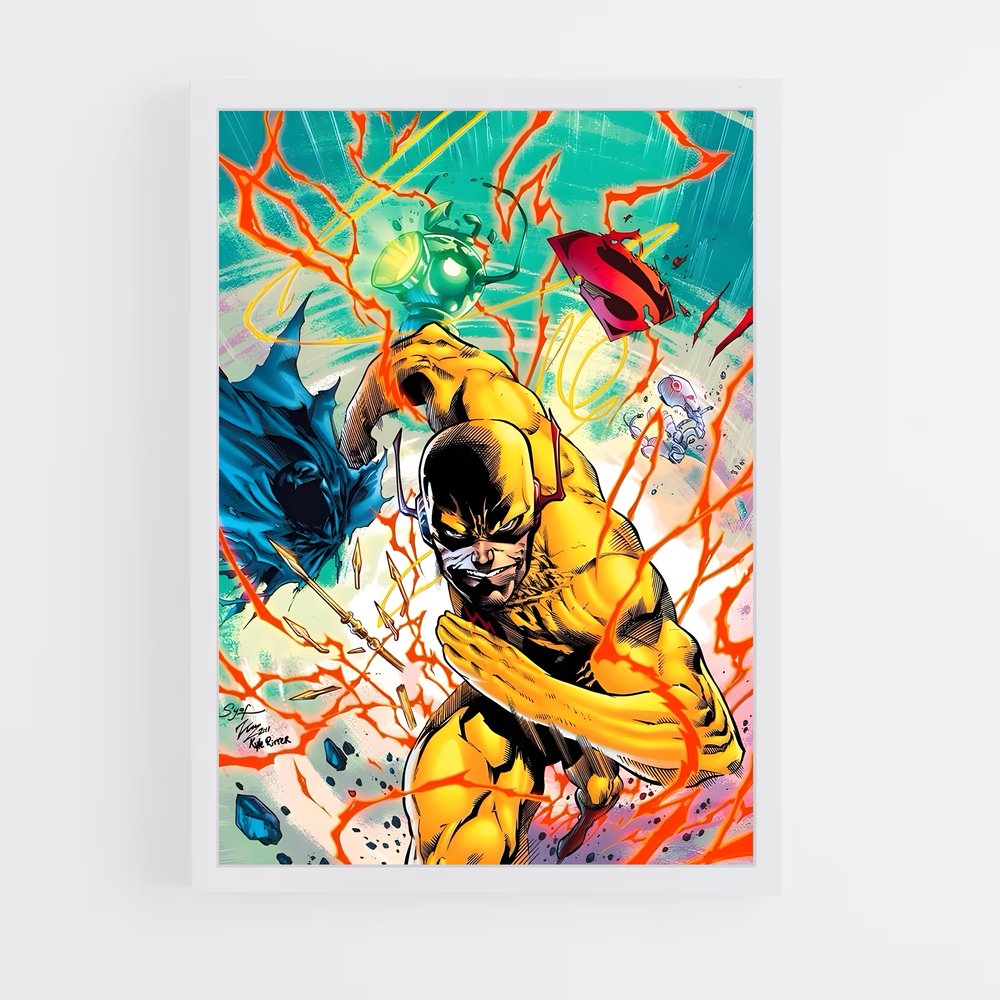 ap-zoom reverse flash-1 cadre Blanc