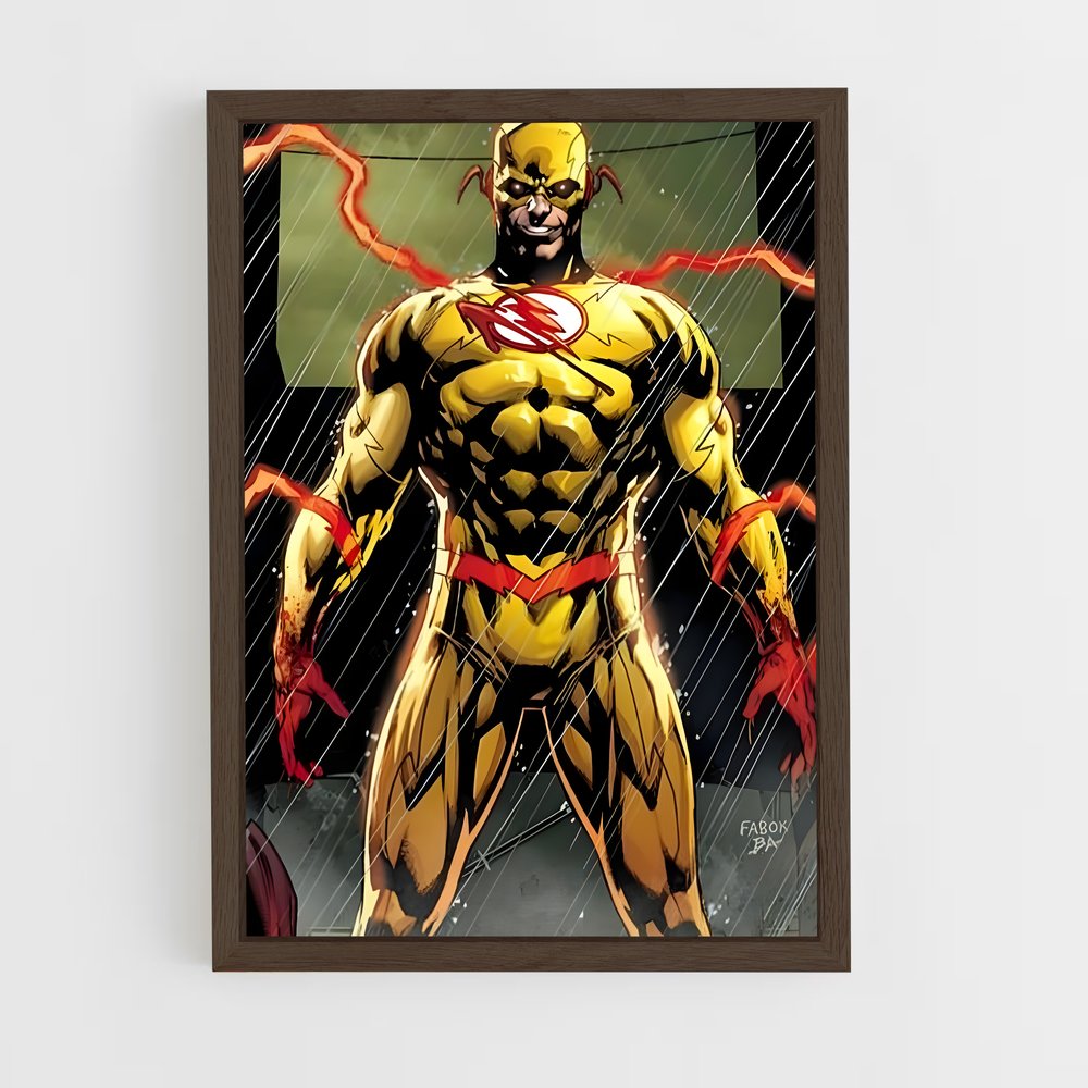 ap-zoom reverse flash-4 cadre Bois foncé