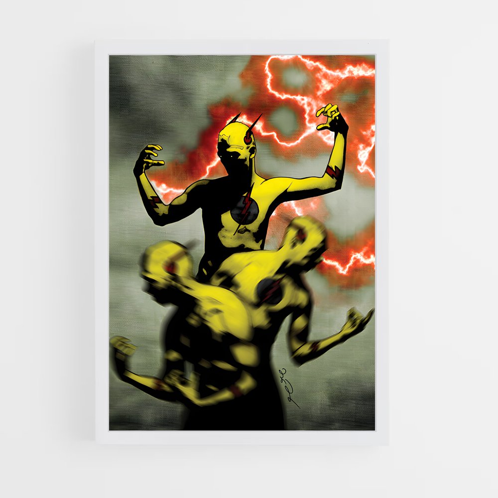 ap-zoom reverse flash-5 cadre Blanc