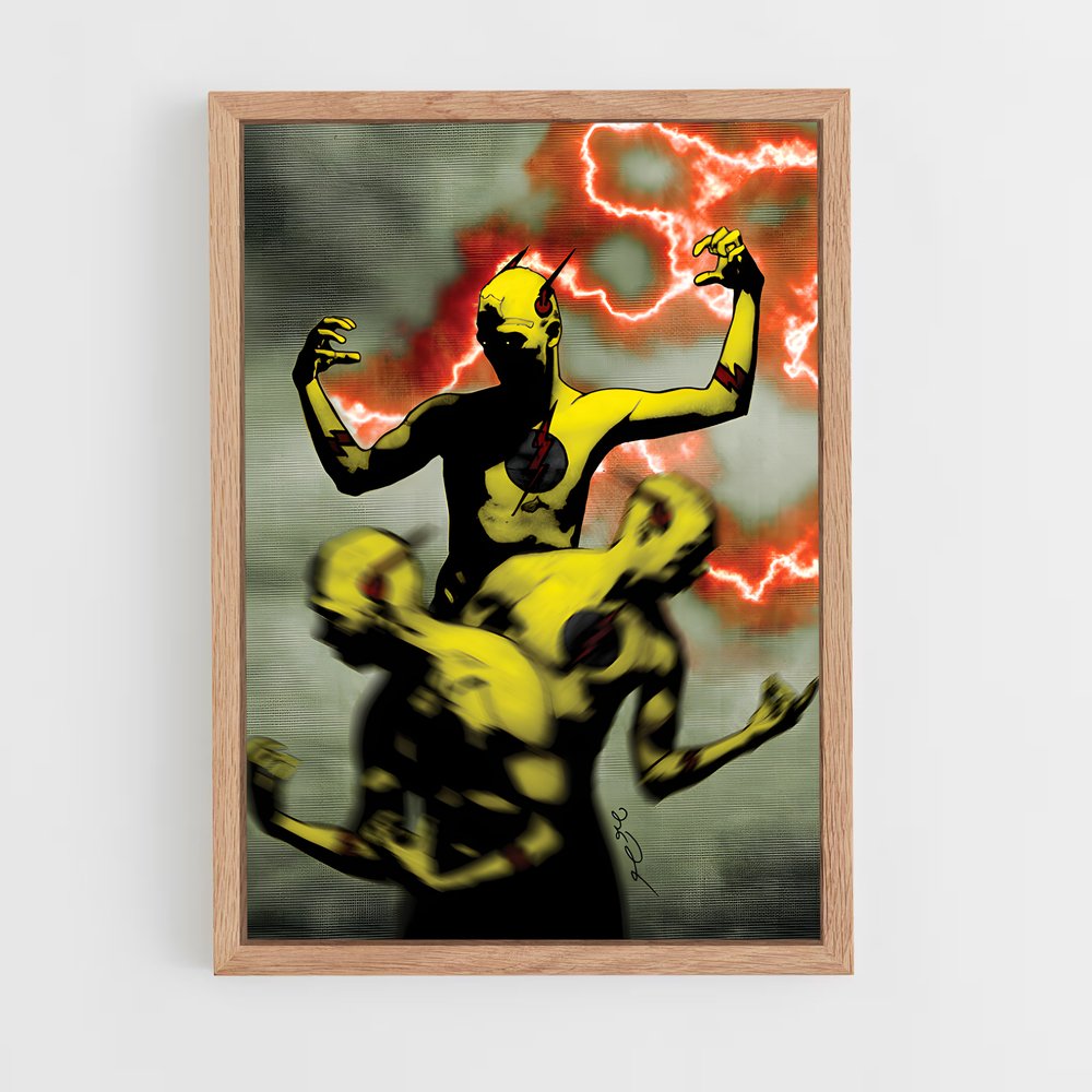 ap-zoom reverse flash-5 cadre Bois clair