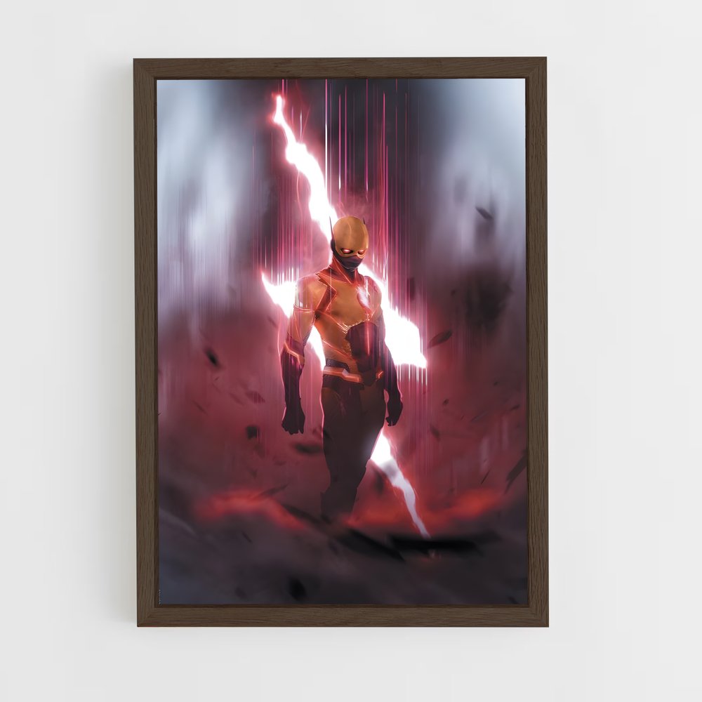 ap-zoom reverse flash-6 cadre Bois foncé