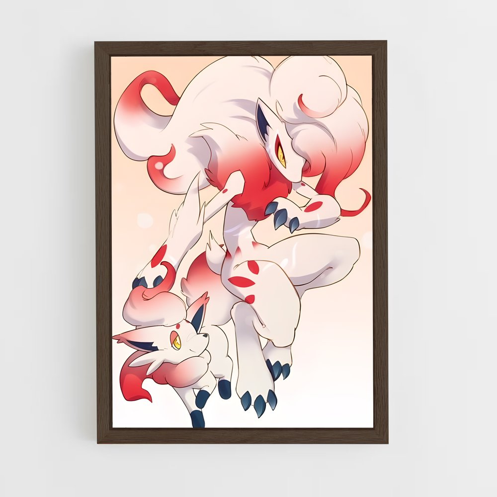ap-zoroark-4 cadre Bois foncé