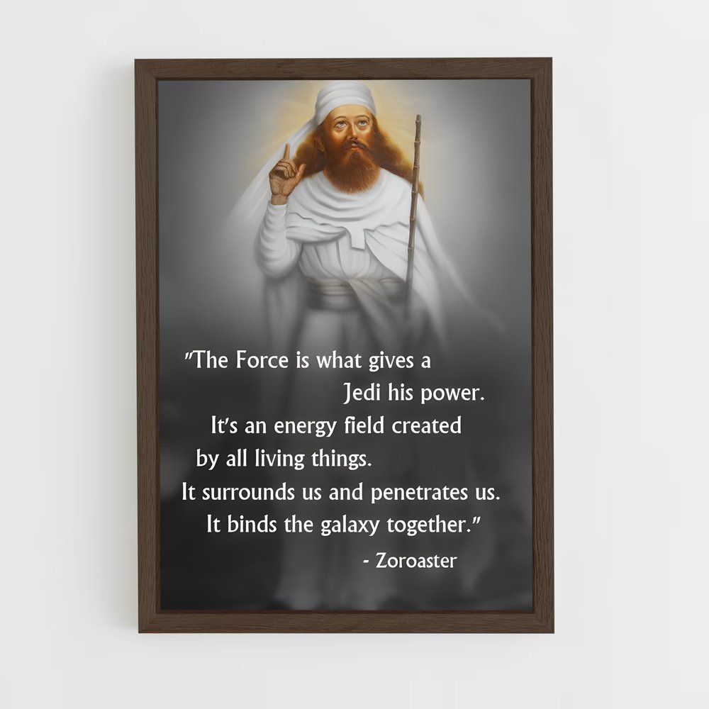 ap-zoroaster-3 cadre Bois foncé