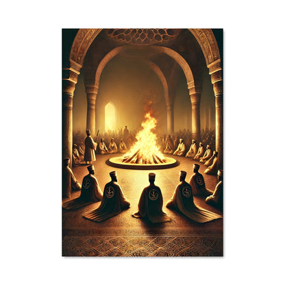 Poster Flamme Sacrée