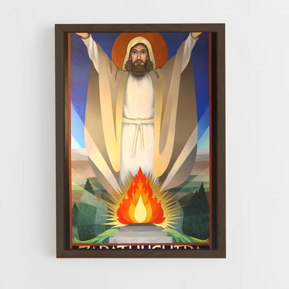 ap-zoroastrianism-6 cadre Bois foncé