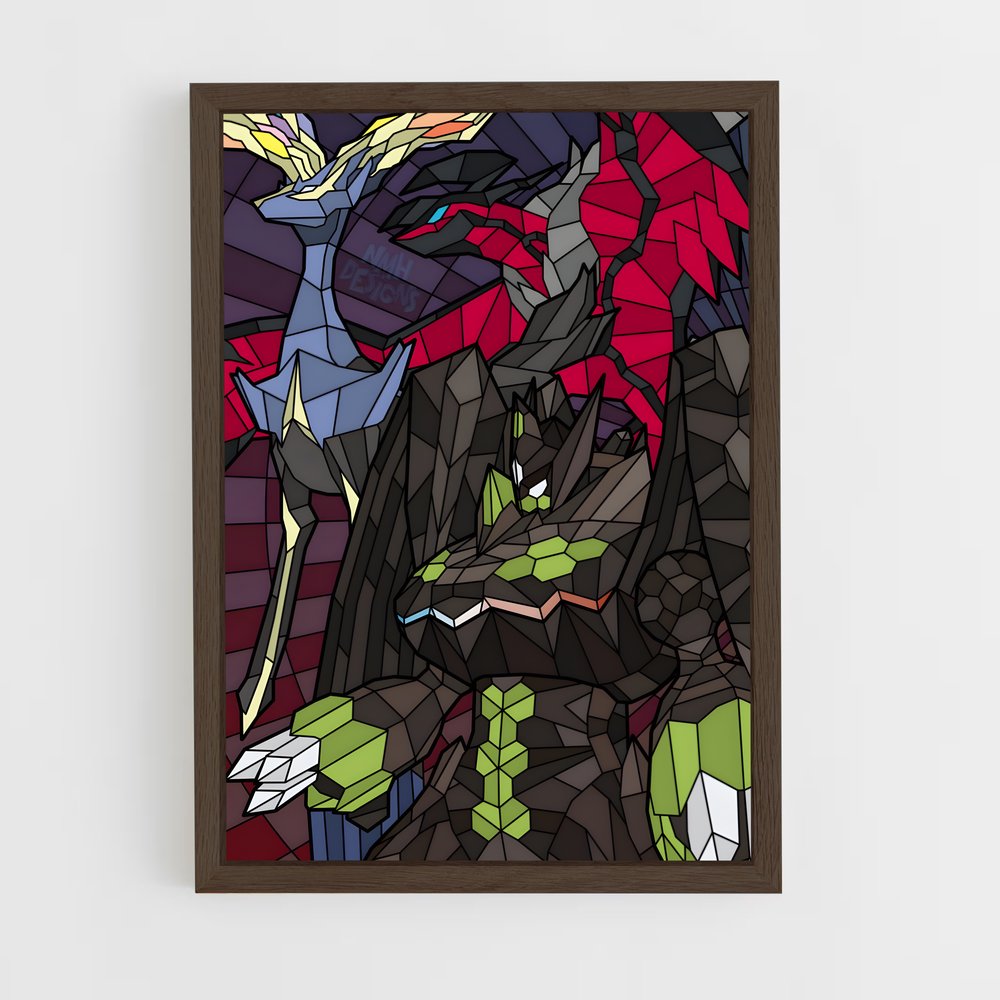 ap-zygarde-1 cadre Bois foncé