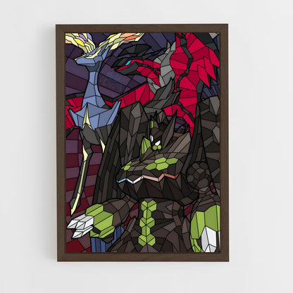 ap-zygarde-1 cadre Bois foncé