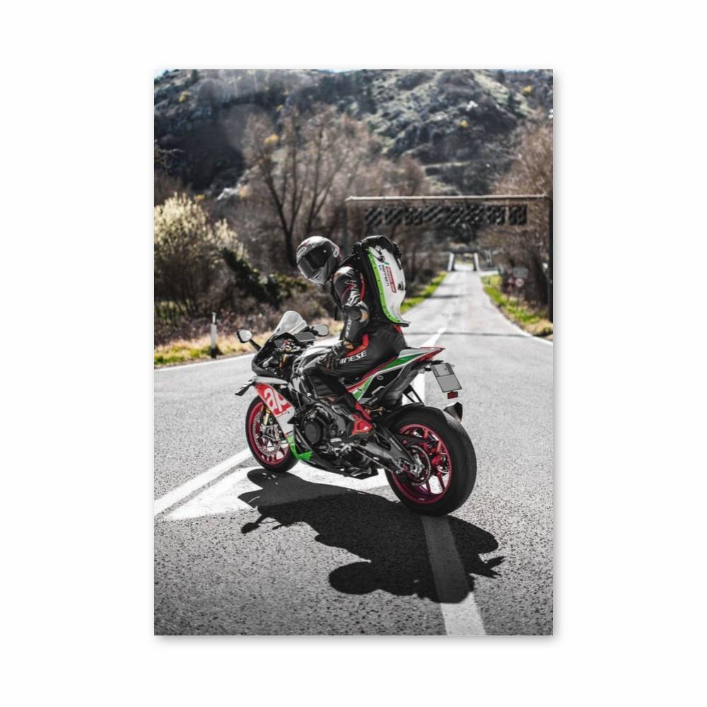 Poster Aprilia Driver | Aesthetic Posters