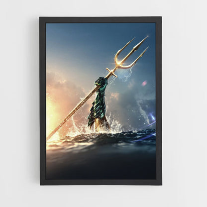 Aquaman Trident Poster