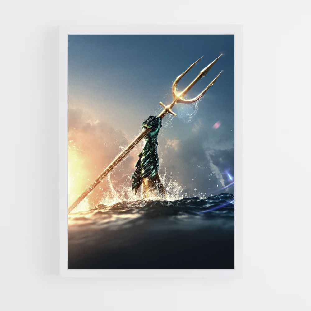 Aquaman Trident Poster