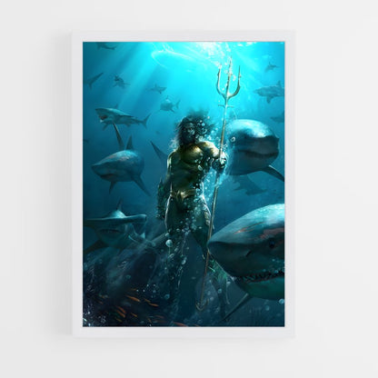 aquaman-3 cadre Blanc