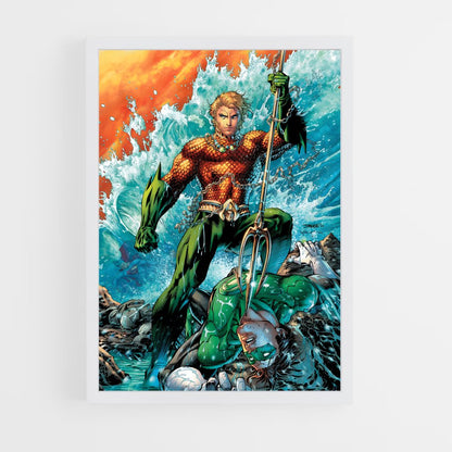 aquaman-5 cadre Blanc
