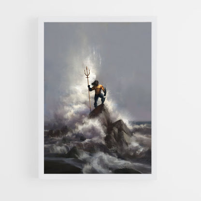 aquaman-8 cadre Blanc